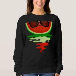 Summer Vacation For Women Summer Sun & Watermelon Sweatshirt