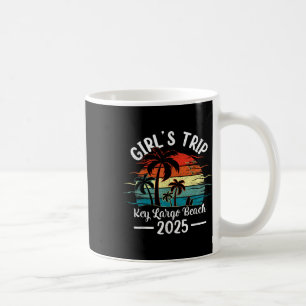 Summer Vacation Girls Trip 2025 Florida Key Largo Coffee Mug