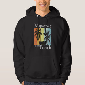 Summer Vacation Happiness Is A Day At The Beach Hoodie