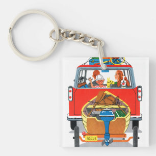 Summer Vacation Keychain