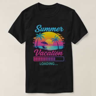 Summer Vacation Loading Teacher Shirt