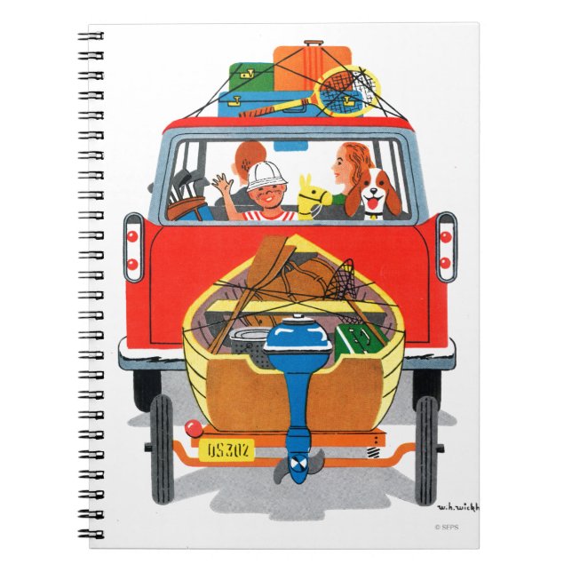 Summer Vacation Notebook (Front)