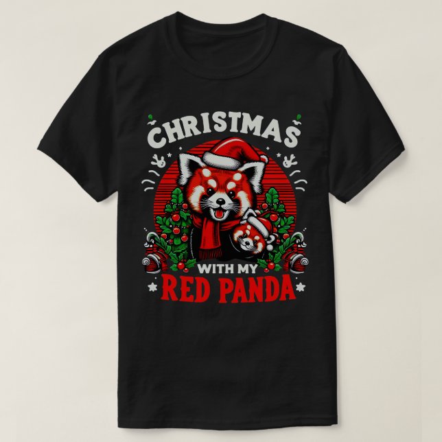 Summer Vacation panda Lover Funny Christmas In Jul T-Shirt (Design Front)