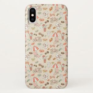 Summer Vacation Pattern Case-Mate iPhone Case