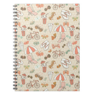 Summer Vacation Pattern Notebook