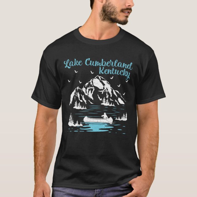 Summer Vacation Retro Kentucky Lake Cumberland T S T-Shirt (Front)