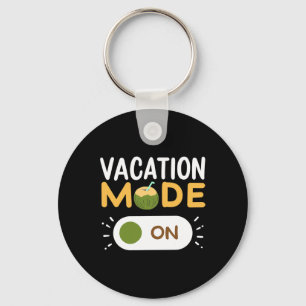 Summer Vacation Spring Break For Men Women Kids Keychain