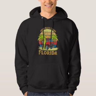 Summer Vacation Vintage Florida Anna Maria Island  Hoodie