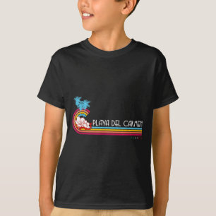 Summer Vacation Vintage Mexico Playa Del Carmen T-Shirt