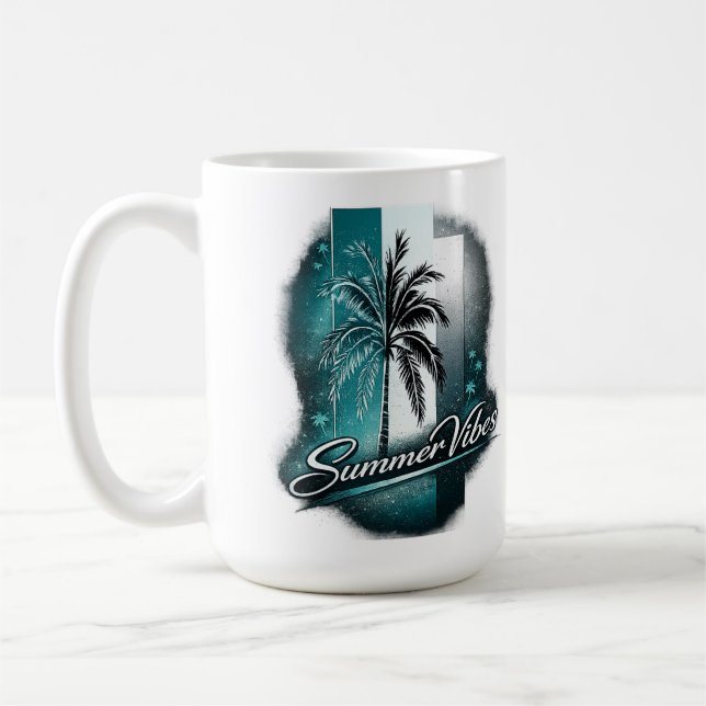 summer vibe coffee mug (Left)