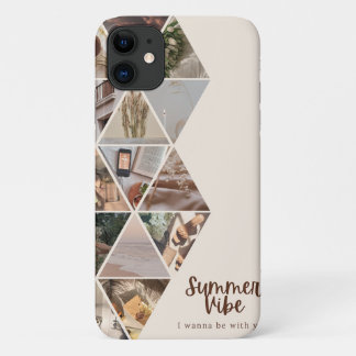 Summer Vibe, I Wanna Be With You, Beige Colour iPhone 11 Case