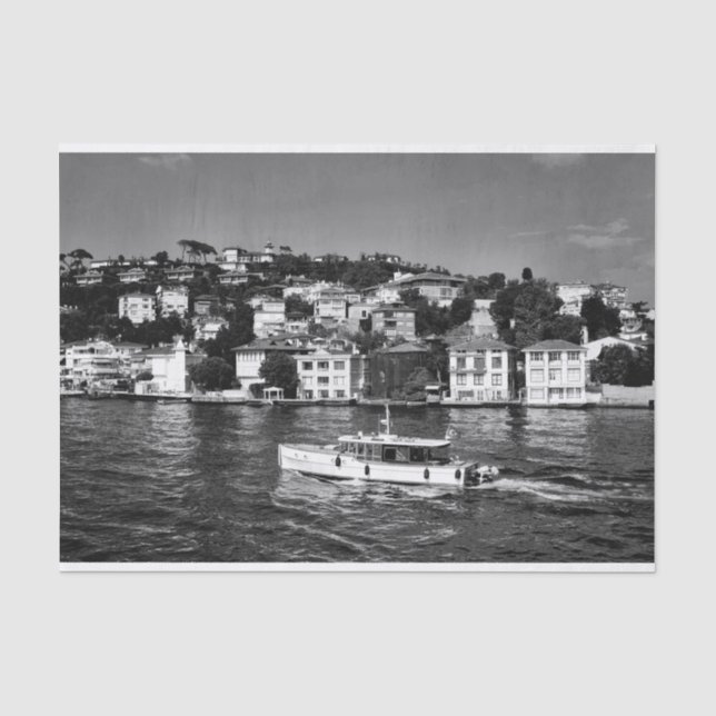 Summer  vibe in Bosphorus in Istanbul Tissue Paper (Front)