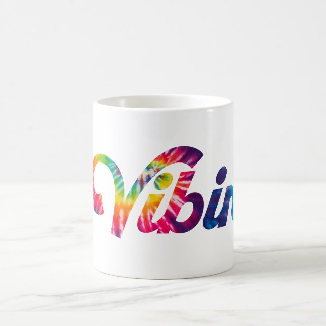 Summer Vibe Print Coffee Mug (Center)