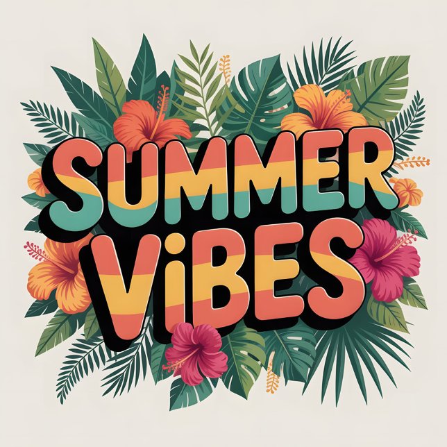 summer vibe throw pillow (Creator Uploaded)