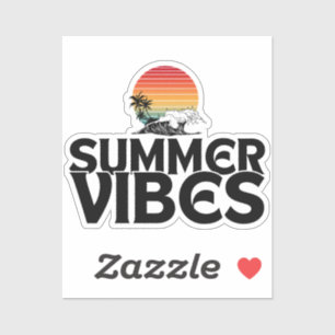 SUMMER VIBES BEACH VACATION QUOTES TYPOGRAPHY