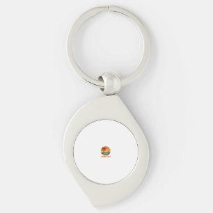 Summer Vibes – Bright, Tropical, and Fun Design Keychain