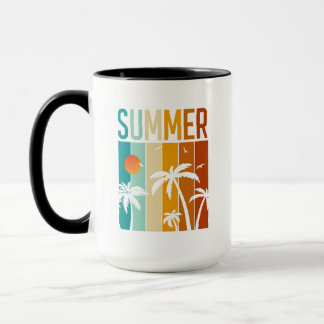 Summer vibes Camp vintage Mug