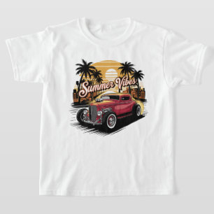 Summer Vibes Classic Car T-Shirt