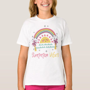 Summer Vibes : Cute Summer Design Outfit T-Shirt