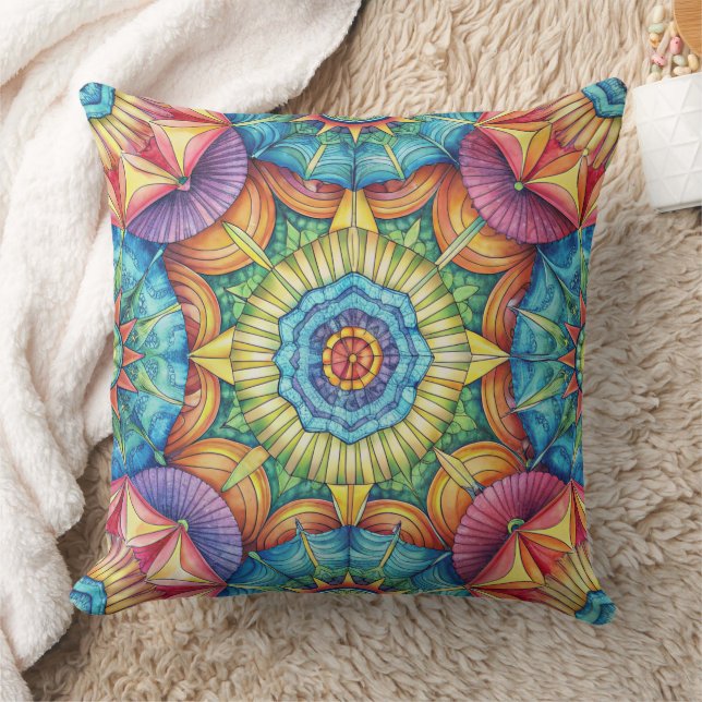 Summer Vibes designer cushion (Blanket)
