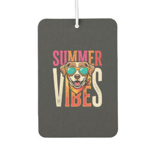 Summer Vibes Dog Sunglasses Air Freshener