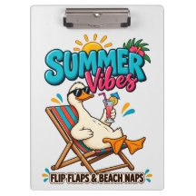 Summer Vibes Duck – Flip FlopsButton Bottle Opener