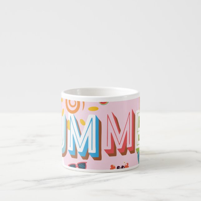 Summer Vibes Espresso Cup (Front)