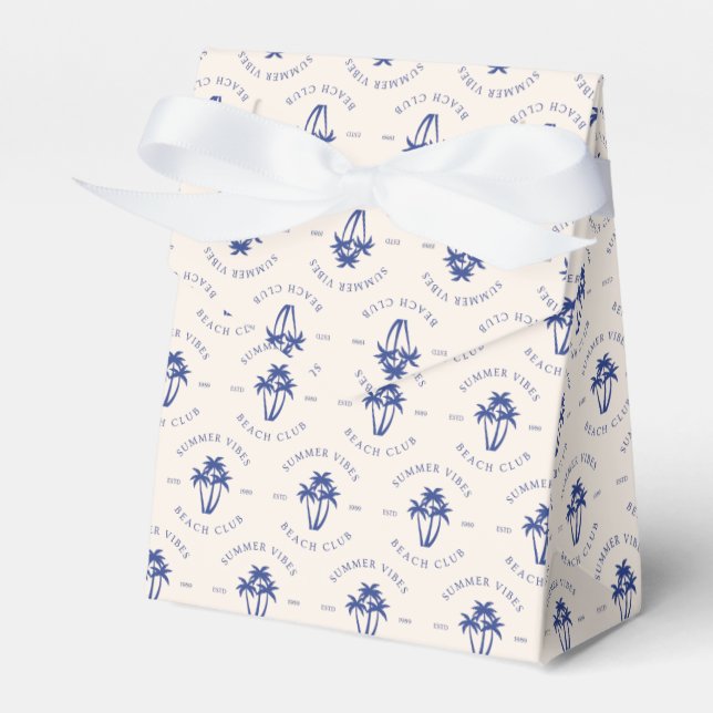 Summer Vibes Favor Box (Front Side)