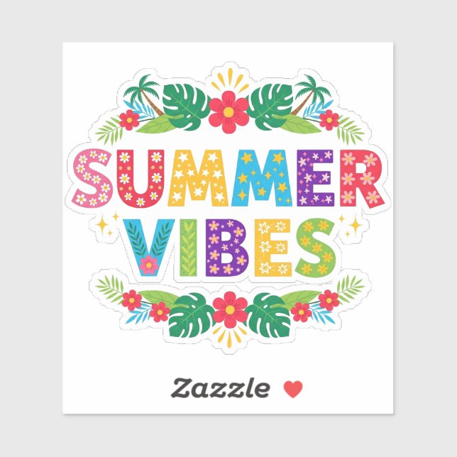 Summer Vibes Floral Design-54504 Hoodie (Sheet)