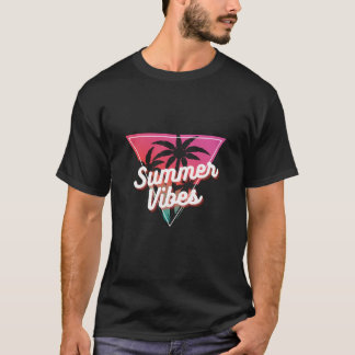 Summer Vibes Graphic T-Shirt – Trendy Tropical
