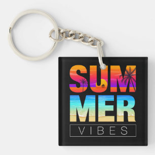 Summer Vibes Keychain
