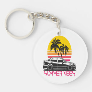 Summer vibes keychain