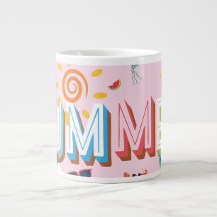 Summer Vibes Large Coffee Mug