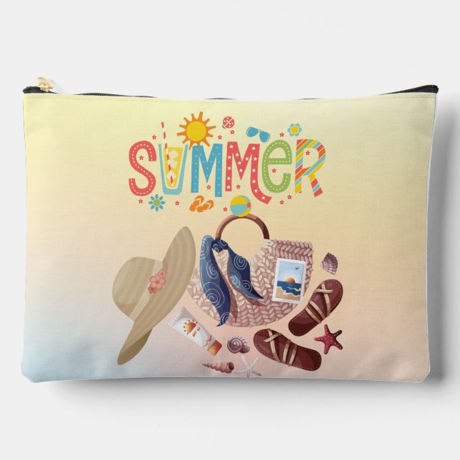 Summer Vibes Large Pouch (Front)