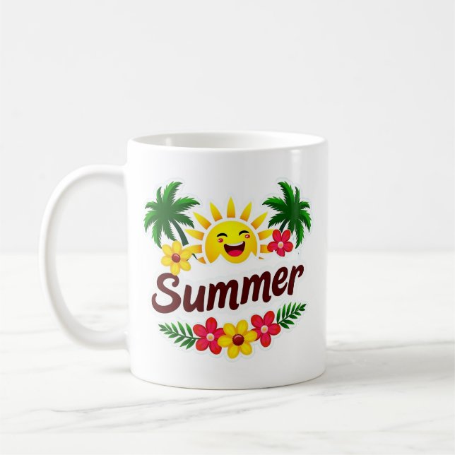 Summer Vibes Mug (Left)