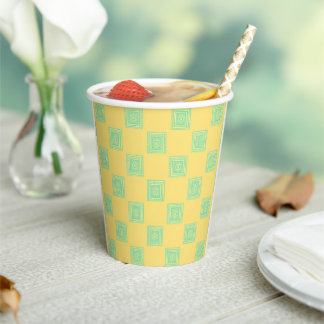 Summer Vibes Paper Cups - 8oz Set