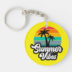 Summer Vibes Paradise-32922 Keychain