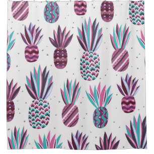 Summer Vibes: Pineapple Pattern, Colourful Dots