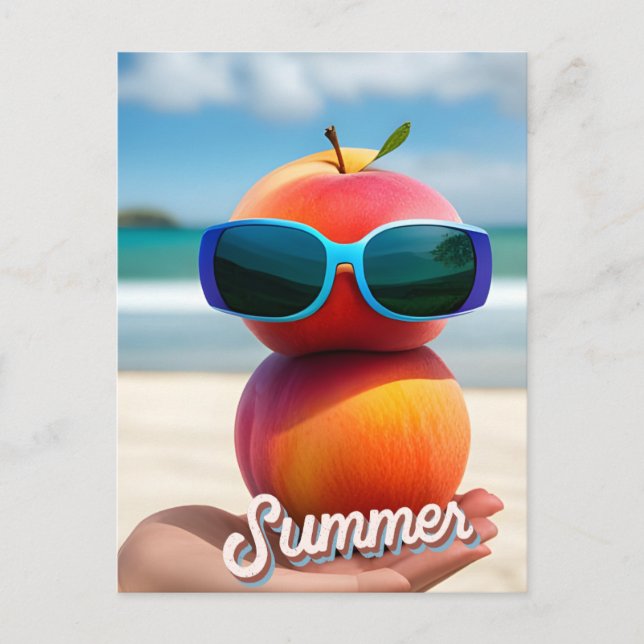 Summer Vibes, Postcrossing Postcard (Front)