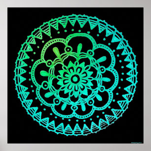 Summer Vibes Poster By Megaflora