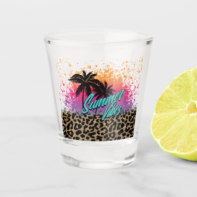Summer Vibes Shot Glass (Front)