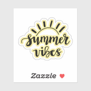 Summer vibes sticker