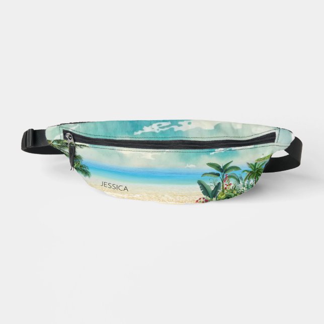 Summer Vibes | Summer Greenery  Fanny Pack (Front)