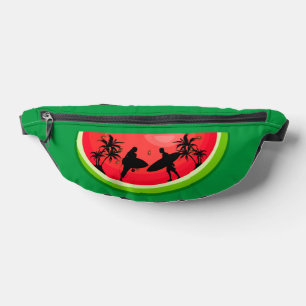 Summer Vibes Surf Watermelon Fruits Fanny Pack