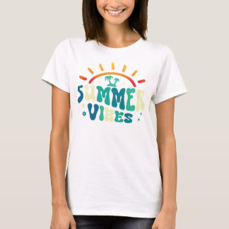 Summer vibes t shirt