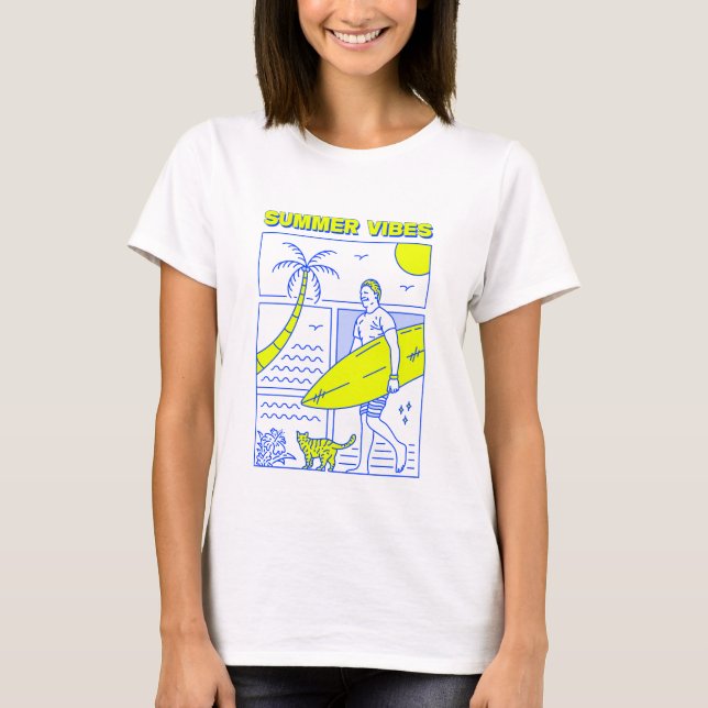 Summer Vibes T-Shirt (Front)