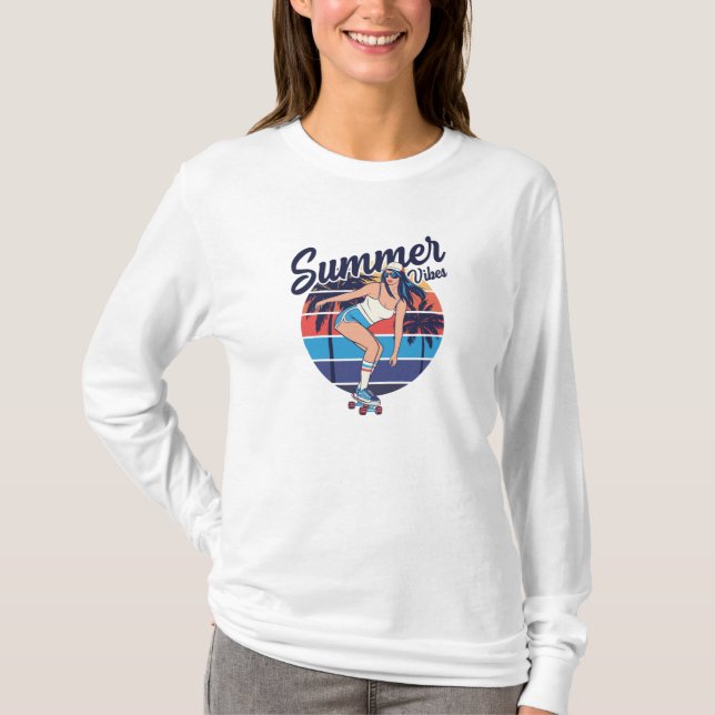 Summer Vibes T-Shirt (Front)