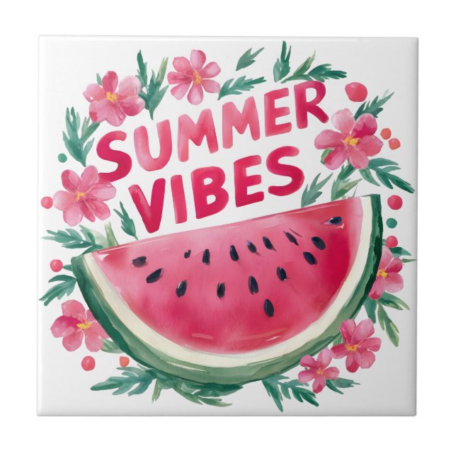 Summer Vibes Tile (Front)