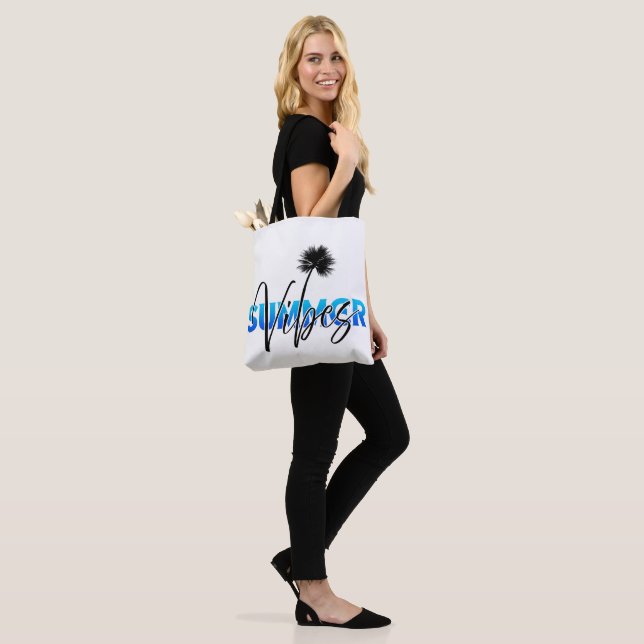 summer vibes tote bag (On Model)
