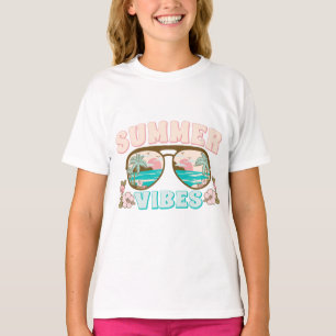 Summer Vibes Tropical Beach Summer Fun T-Shirt